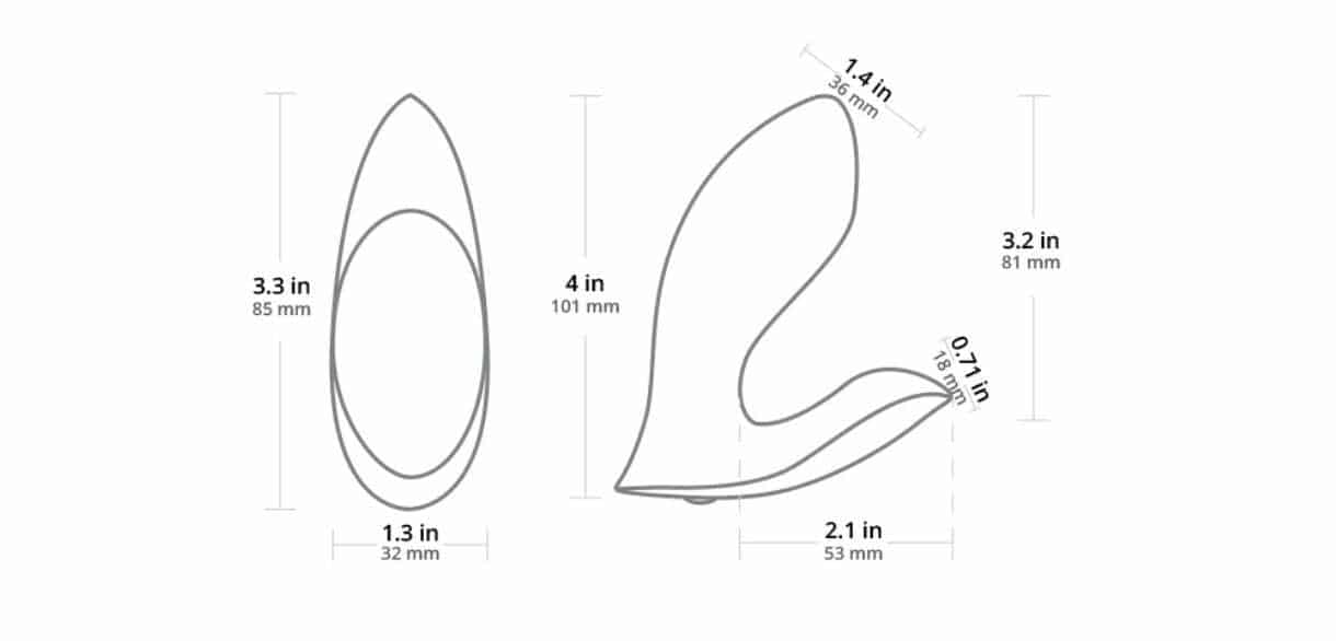 Taille Lovense Flexer